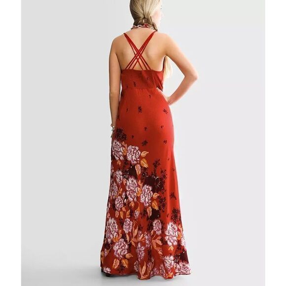 New Free People Get To You Maxi Dress Size S - Picture 5 of 12